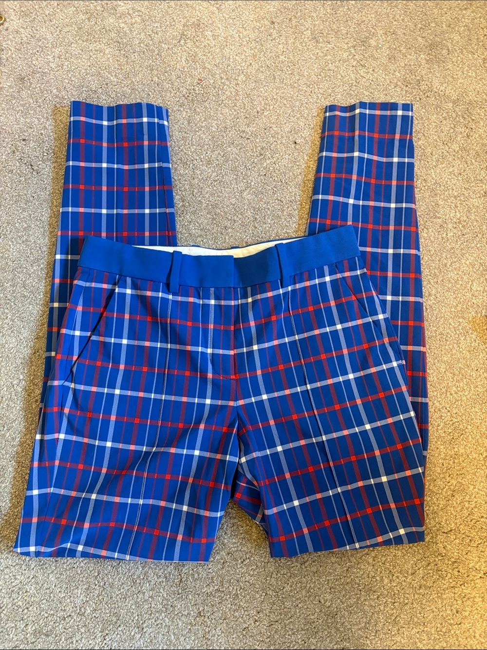 Tory Burch Sport Golf Pants Women’s Plaid